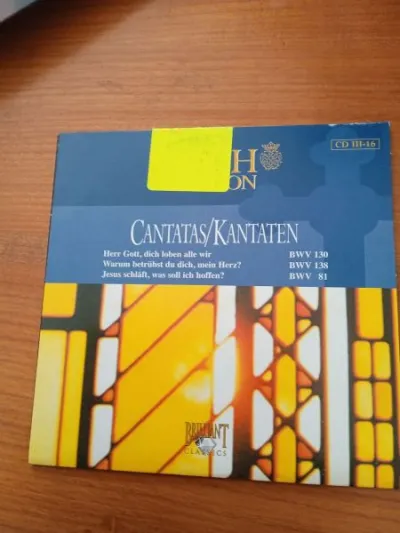 Cd "johann sébastian bach " - CD, DVD & Vinyles - Saint-Satur (18300)