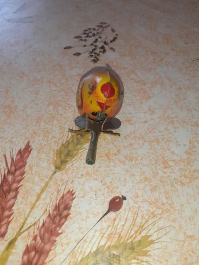 Ancien jouet à clé en tôle, petit oiseau - Jeux & Jouets - Saint-Satur (18300)