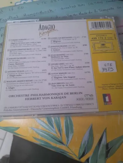 Cd " adagio karajan " - photo 3