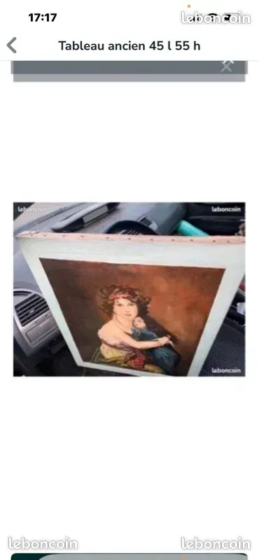 Tableau ancien 45 l 55 h - photo 2
