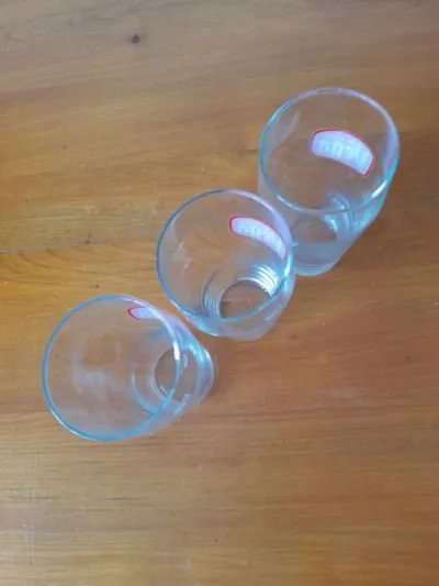 Lot 3 verres publicitaire à bière vega - photo 4