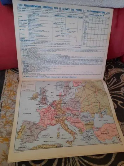 Almanach du facteur 1988 - la poste - photo 3