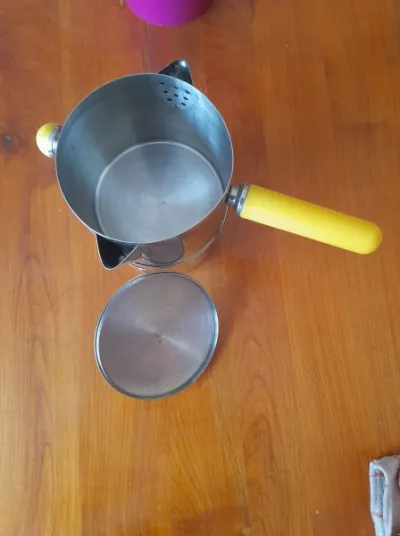Chauffe sauce / réchaud à bougie en acier inoxydab - photo 3