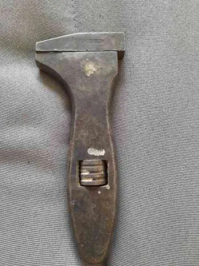 Ancienne clé anglaise - clé a molette de cycliste - photo 4