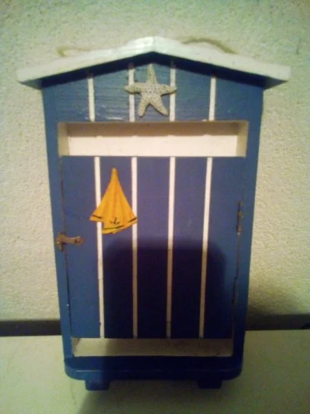 Boite à clés en bois - thème mer - Décoration - Saint-Satur (18300)