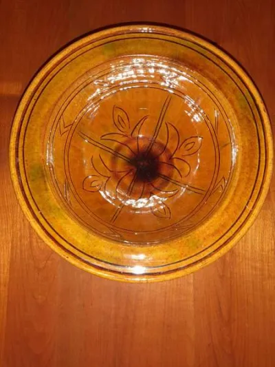 Saladier - coupe à fruit type ethnique - Collection - Saint-Satur (18300)