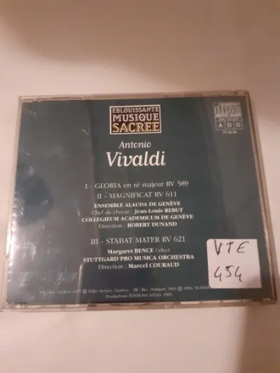 Cd "vivaldi" - photo 2