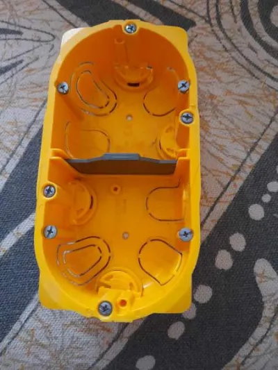 Boîte d'appareillage cloisons sèches - 2 postes - - photo 2