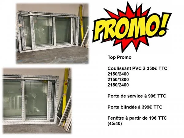 Coulissante pvc disponible - Bricolage - Andert-et-Condon (01300)