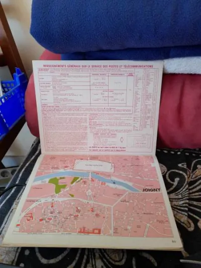 Almanach du facteur 1987 - la poste - Collection - Saint-Satur (18300)