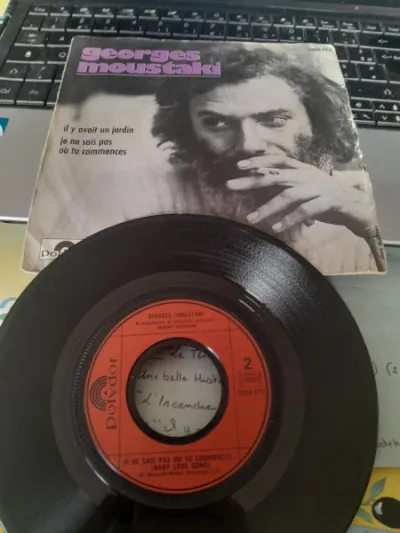 45 t " georges moustaki " - CD, DVD & Vinyles - Saint-Satur (18300)
