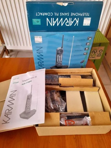 Téléphone sans fils compact karman ksf 602 - Téléphonie - Saint-Satur (18300)