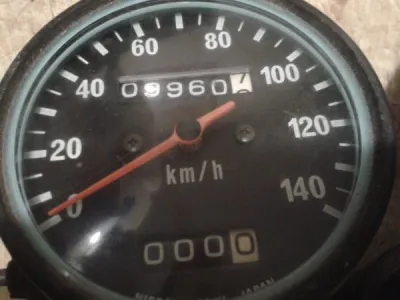 Tableau de bord kawasaki 125 ke 1977 - photo 4