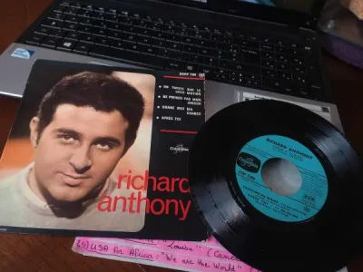 45 t " richard anthony " - CD, DVD & Vinyles - Saint-Satur (18300)