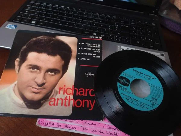 45 t " richard anthony " - CD, DVD & Vinyles - Saint-Satur (18300)