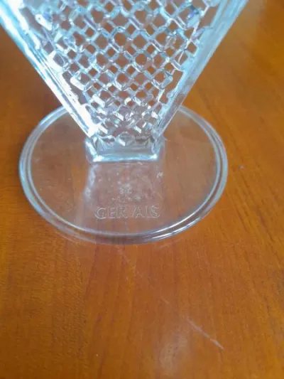 Lot 6 coupe à glace publicitaire en verre " - Collection - Saint-Satur (18300)