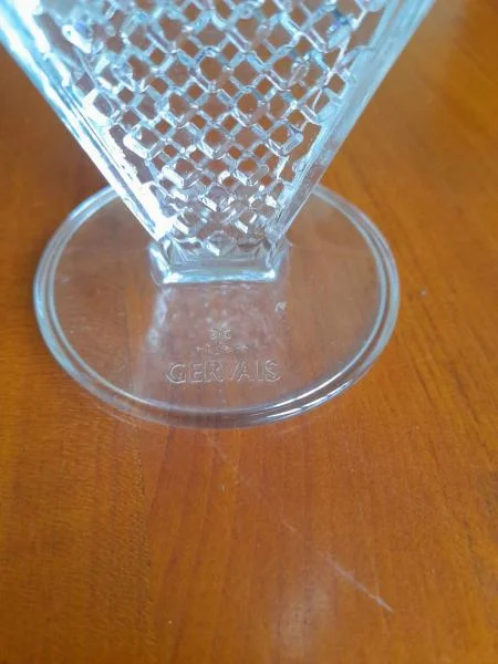 Lot 6 coupe à glace publicitaire en verre " - Collection - Saint-Satur (18300)