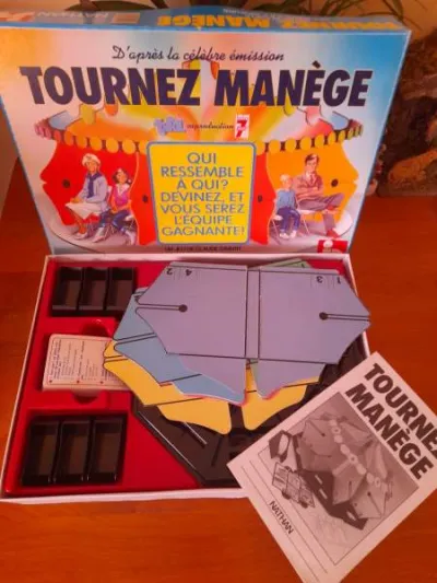 Jeu societe tournez manège nathan 1987 - Jeux & Jouets - Saint-Satur (18300)