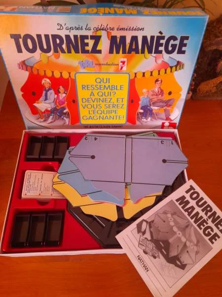 Jeu societe tournez manège nathan 1987 - Jeux & Jouets - Saint-Satur (18300)