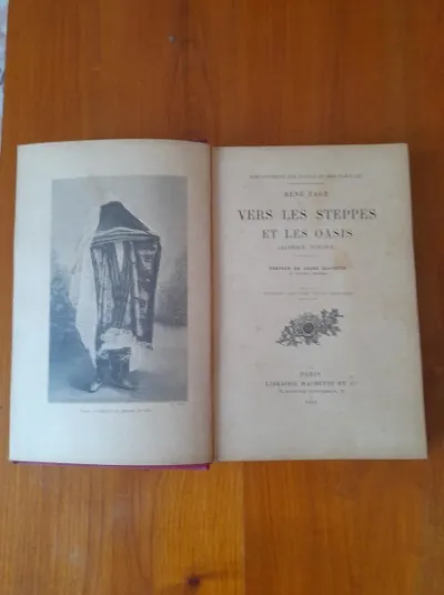 Vers les steppes et les oasis ; fage rené - Livres - Saint-Satur (18300)