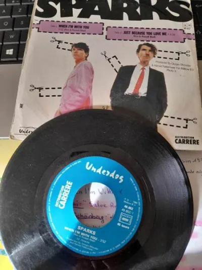45t " sparks " - CD, DVD & Vinyles - Saint-Satur (18300)