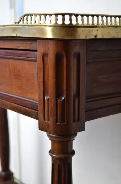 Console style louis xvi en acajou xixè - Meubles