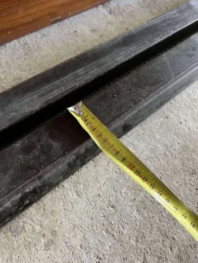 Lot de 2 poutres métalliques type ipe / ipn - photo 3