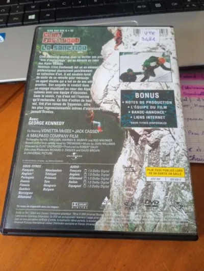 Dvd " la sanction " - photo 3