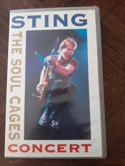 Cassette vhs"sting" - CD, DVD & Vinyles - Saint-Satur (18300)