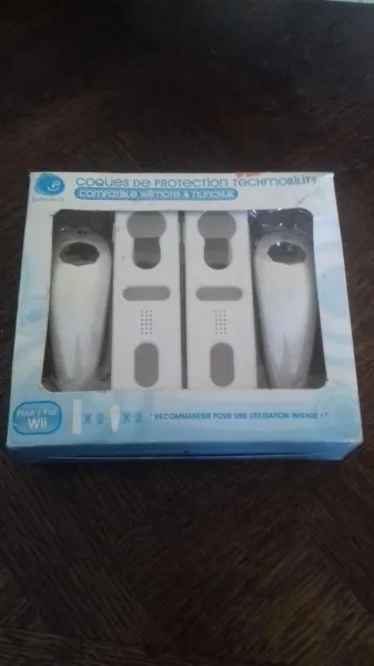 Boite de 4 coques de protection pour wii - photo 2