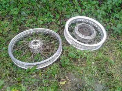 Jantes a rayons honda 1000 goldwin 1975 - photo 4