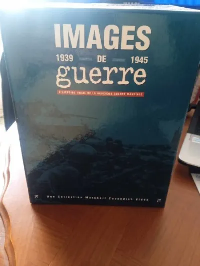 Coffret vhs " images de la guerre 39/45 " - CD, DVD & Vinyles - Saint-Satur (18300)