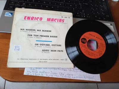 45t " enrico macias " - CD, DVD & Vinyles - Saint-Satur (18300)