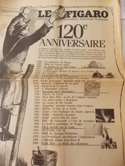 Journal spécial le figaro - Livres - Istres (13800)