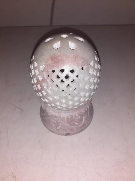 Photophore/porte bougie en marbre - Décoration - Saint-Satur (18300)