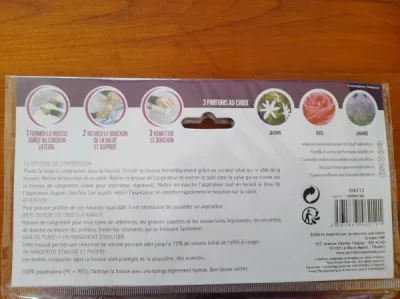 Housse rangement sous vide à air parfumé - photo 4