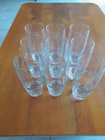Lot 9 grands verres - photo 4