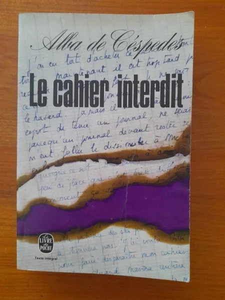 Livre le cahier interdit - albas de céspedes - Livres - Saint-Satur (18300)