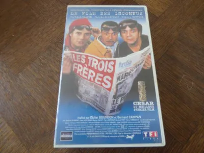 Cassette vhs "les trois frères" - CD, DVD & Vinyles - Saint-Satur (18300)
