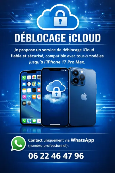 Déblocage iCloud - Téléphonie