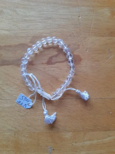 Bracelet style shamballa blanc - Bijoux & Montres - Saint-Satur (18300)