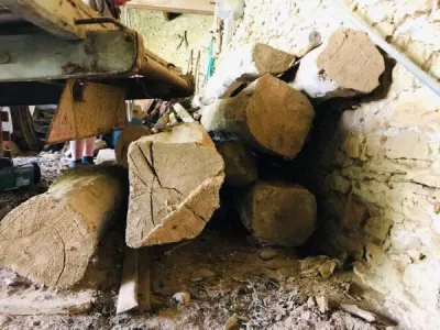 Poutres en bois ancien - photo 3