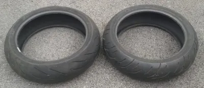 Pneus arriére brigestone d occasion 180/55/zr17 - photo 3