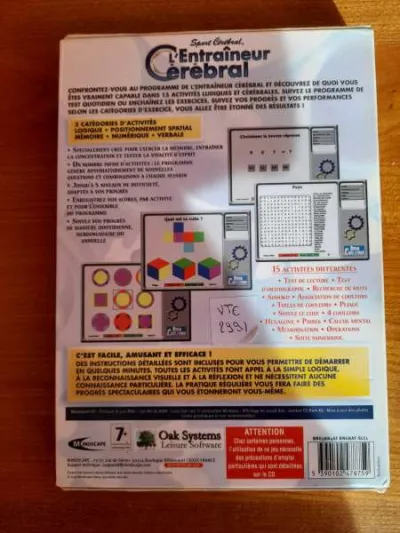 Cd rom pc sport cérébral - - photo 2