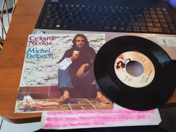 45t " michel delpech " - CD, DVD & Vinyles - Saint-Satur (18300)