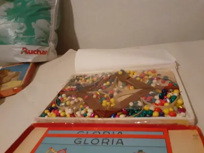 Boite de perle en bois " gloria " - Jeux & Jouets - Saint-Satur (18300)