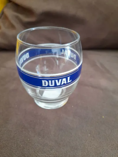 Verre Publicitaire Transparent Pastis Duval - photo 2