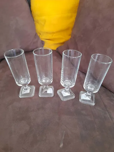 Kriter - Lot 4 Flûtes à champagne Transparentes - Arts de la Table