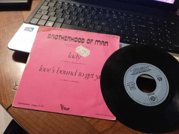 45t " lady " brotherhood of man - CD, DVD & Vinyles - Saint-Satur (18300)