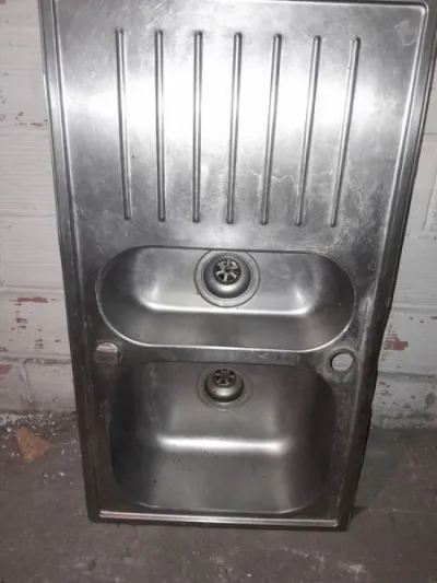Evier de cuisine 2 bacs &amp; egoutoir - photo 2